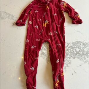 Kyte BABY Harry Potter Red Footed One Piece with Fun Prints